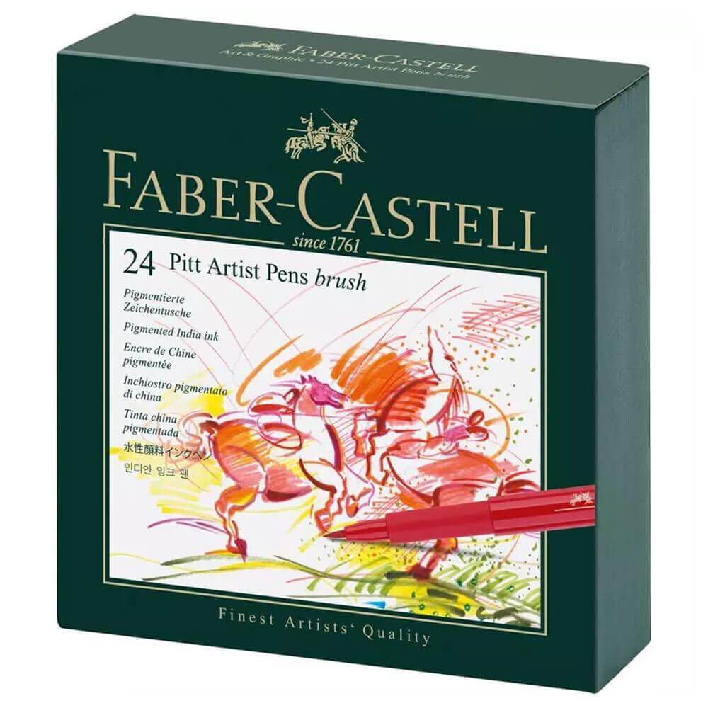 Faber Castell Pitt 24-Pen Gift Box
